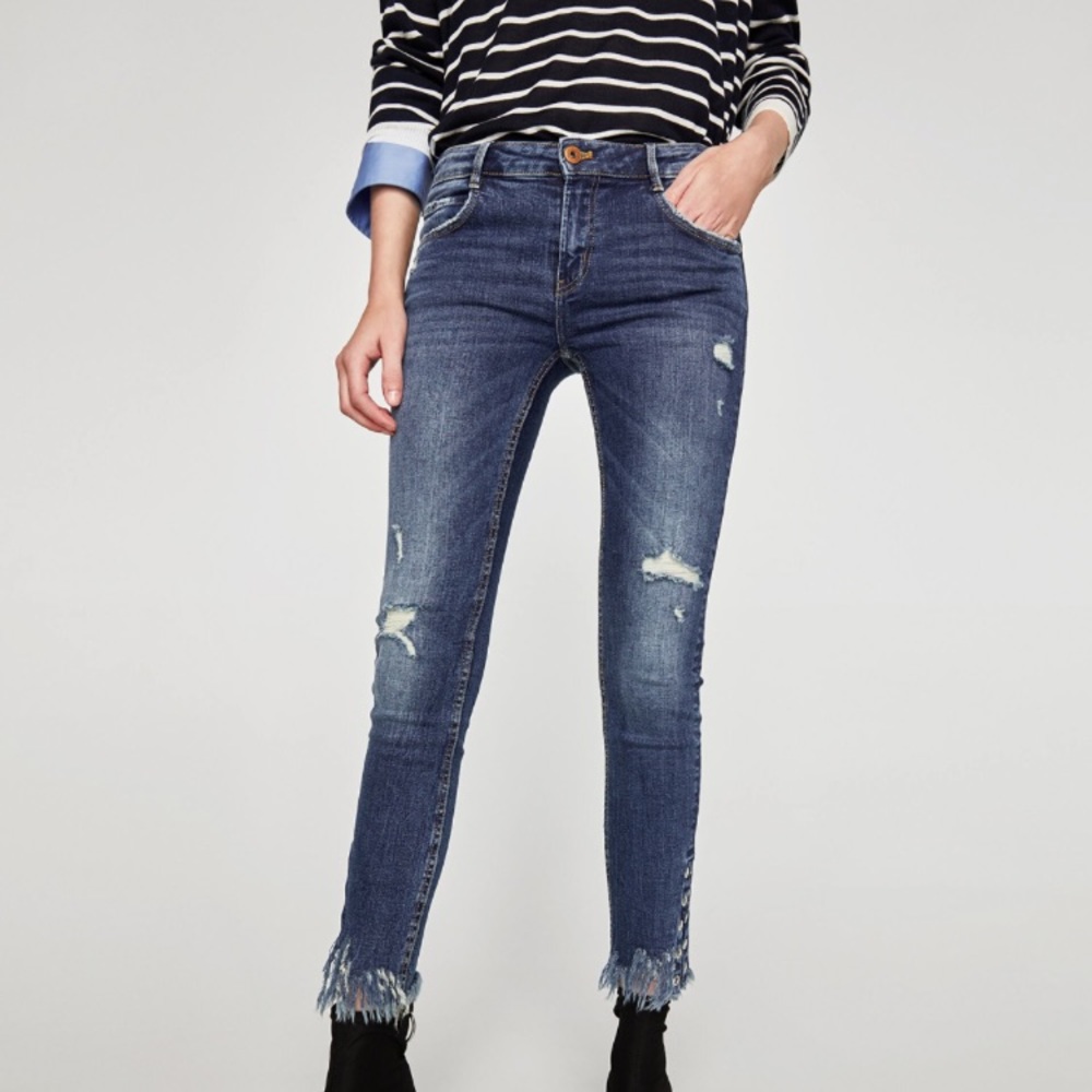 Zara Jeans Sz 4